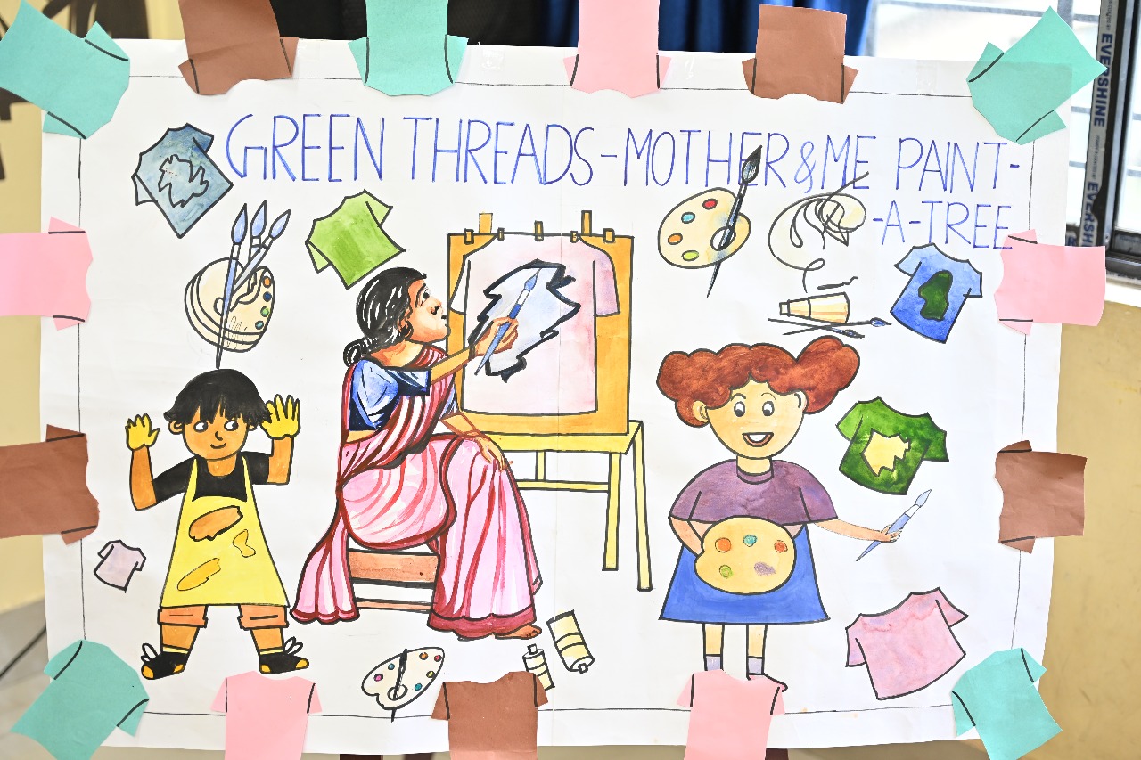 Green Threads: Mom and Me – Paint a Tee